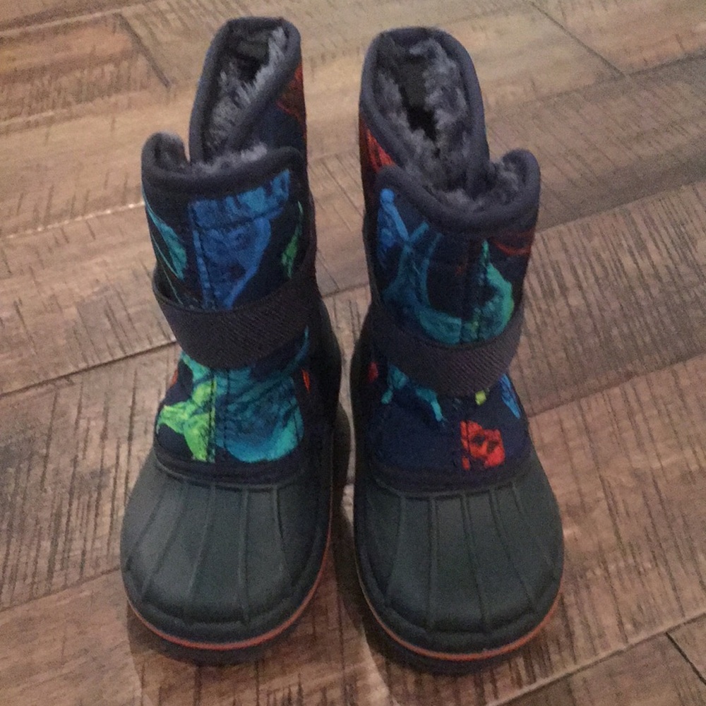 Snow/rain boots dinosaur